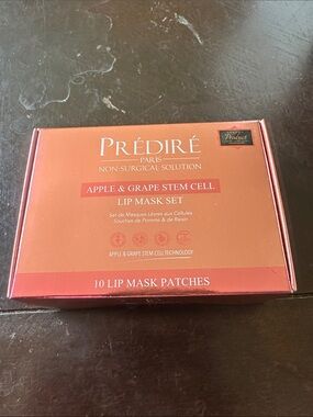 Prédiré Apple & Grape Stem Cell Lip Mask Set - Rose Coral